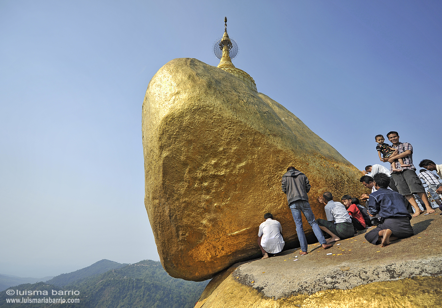 golden rock myanmar burma